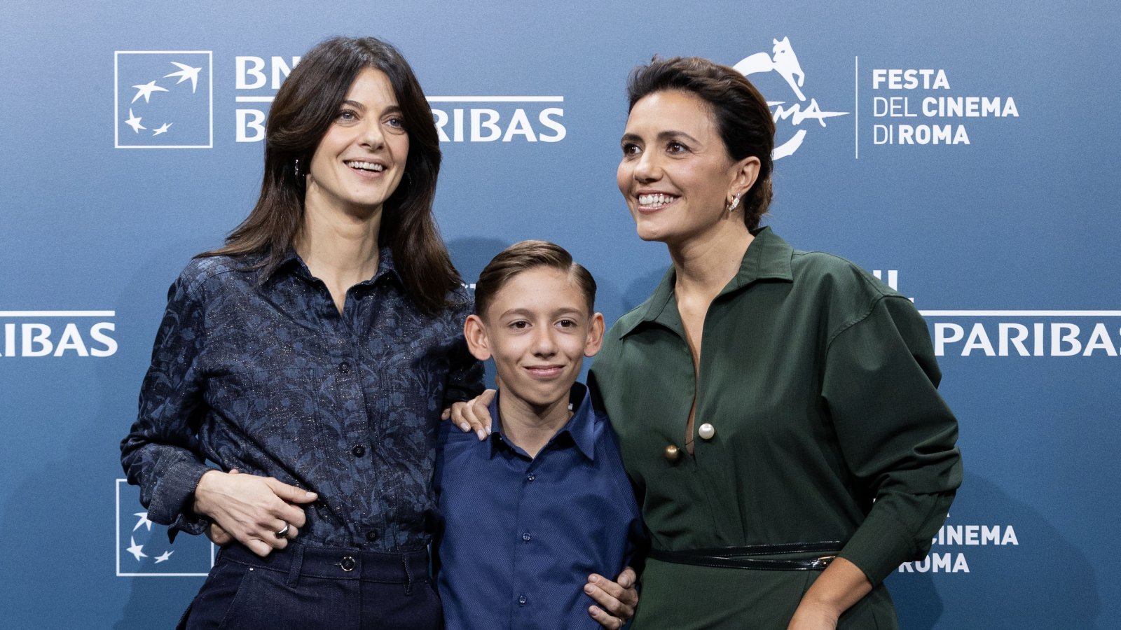 Serena Rossi, Barbara Ronchi e il piccolo Christian Cervone