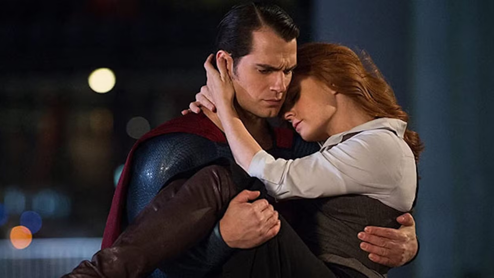 Amy Adams e Henry Cavill in Superman