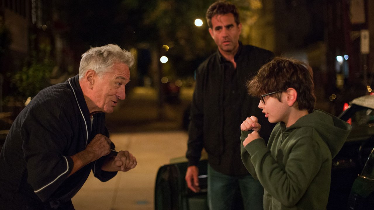 Le tre generazioni de In viaggio con mio figlio.