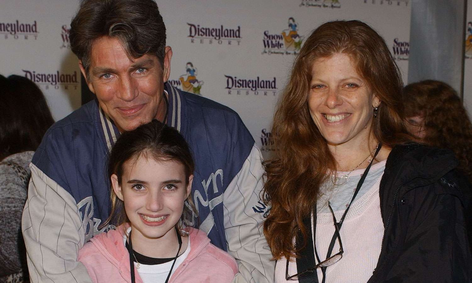 Eric Roberts con la figlia Emma Roberts e la moglie Eliza Garrett