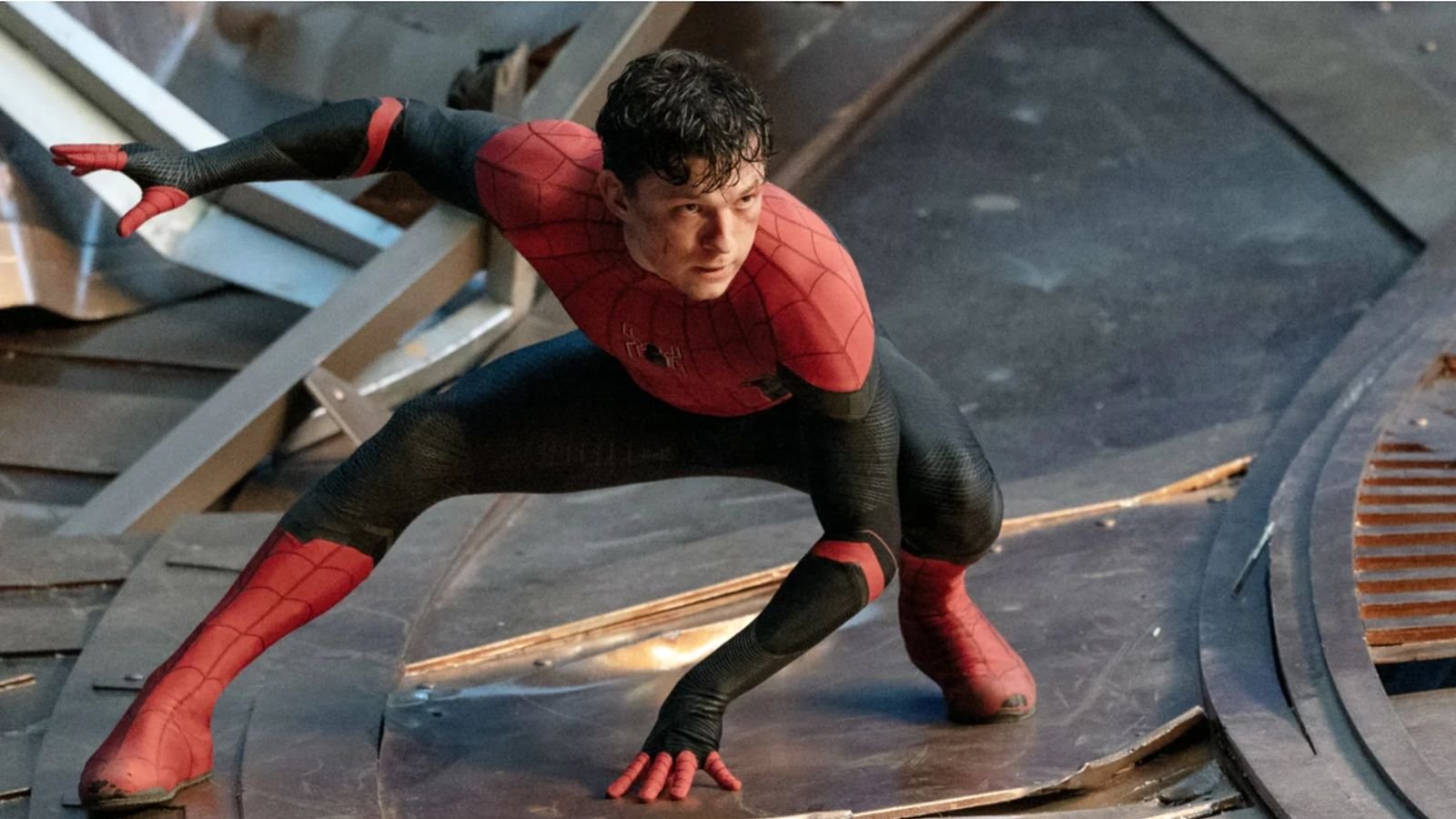 La tuta aderente dello Spider-Man di Tom Holland