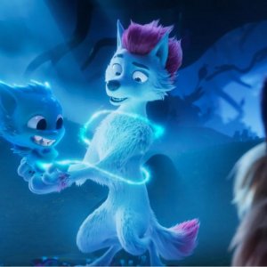 200% lupo: una tenera scena del film