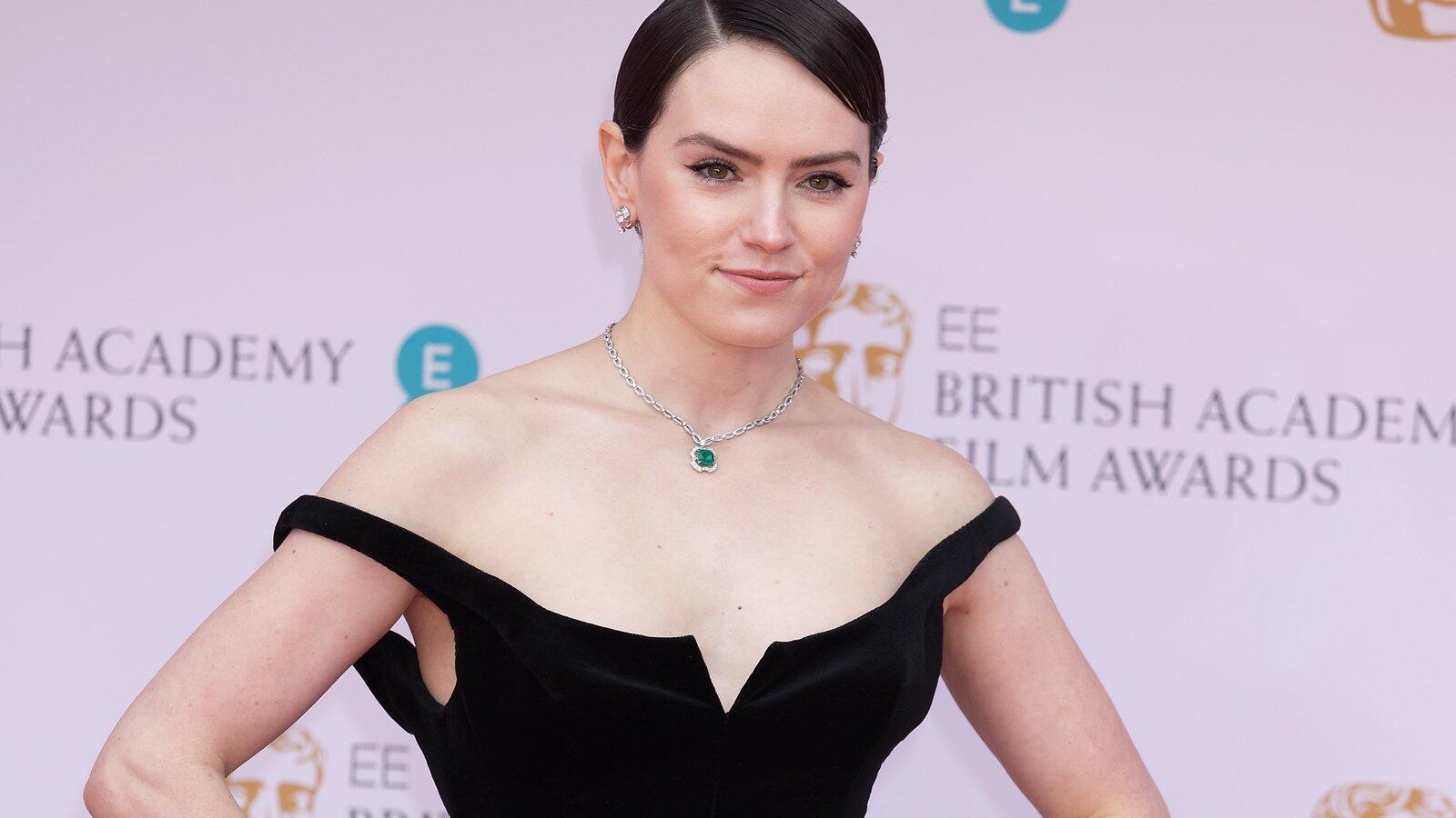 Daisy Ridley sul red carpet dei BAFTA