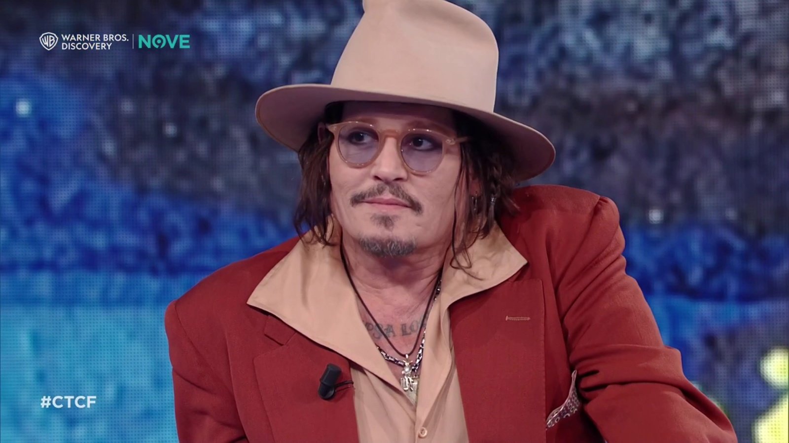 Johnny Depp a Che tempo che fa