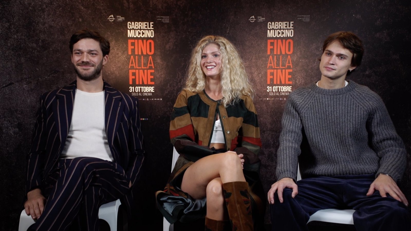 Saul Nanni, Lorenzo Richelmy ed Elena Kampouris