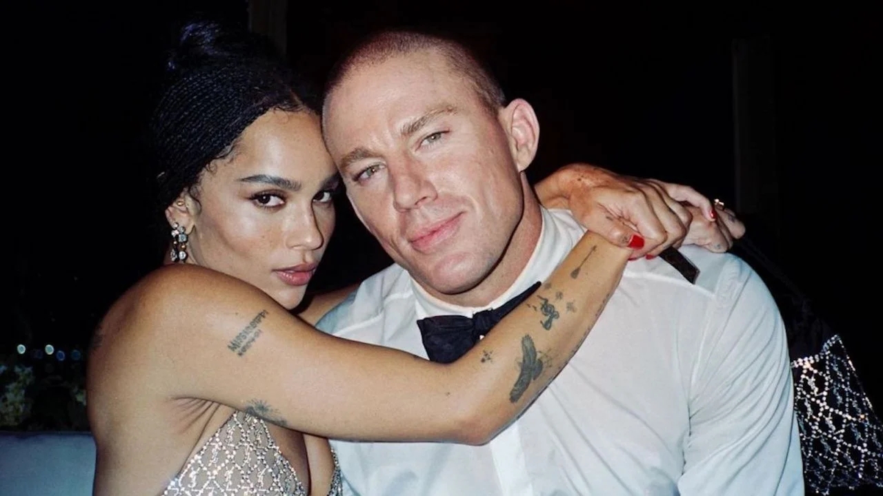 Zoë Kravitz abbraccia Channing Tatum