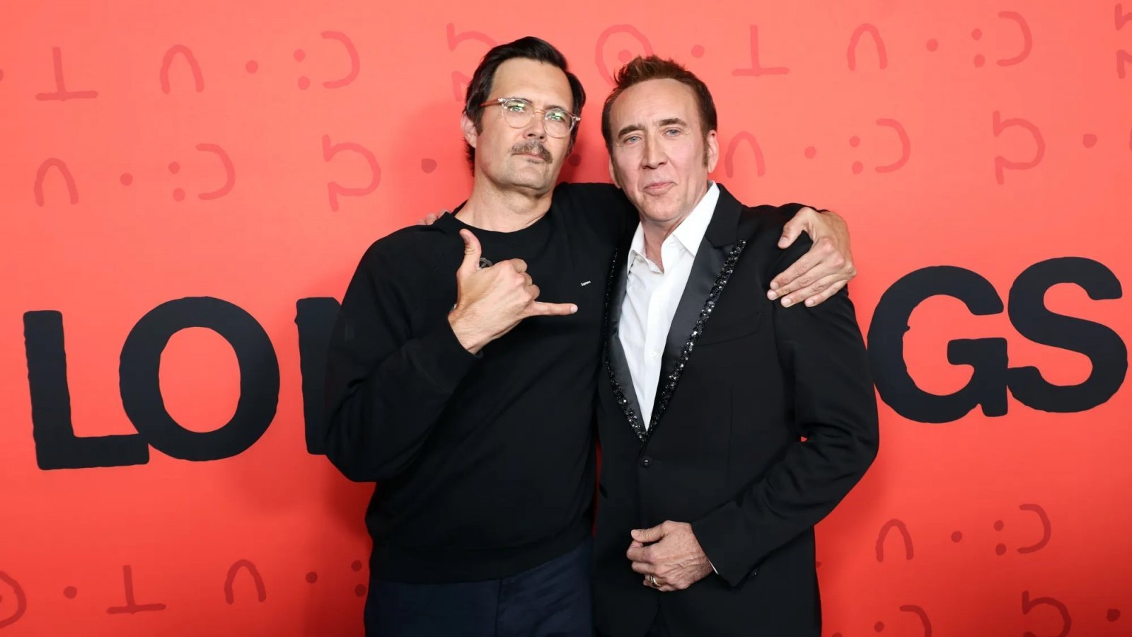 Oz Perkins e Nicolas Cage alla prima di Longlegs