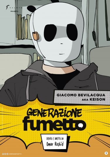 Generazione Fumetto Poster Giacomo Bevilacqua Keison