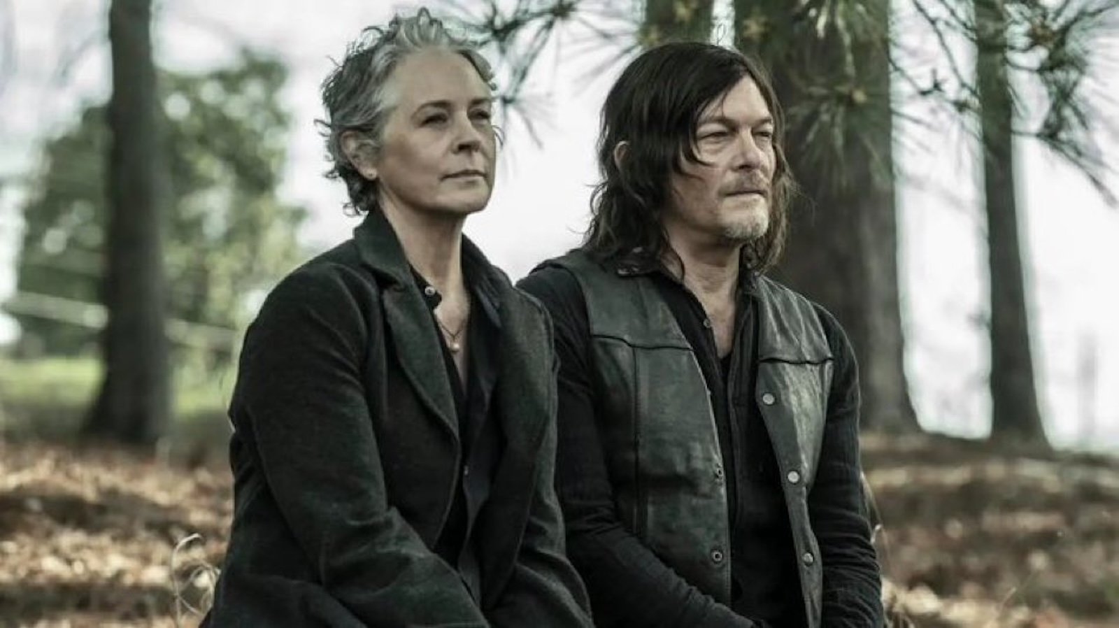 Daryl e Carol in una scena