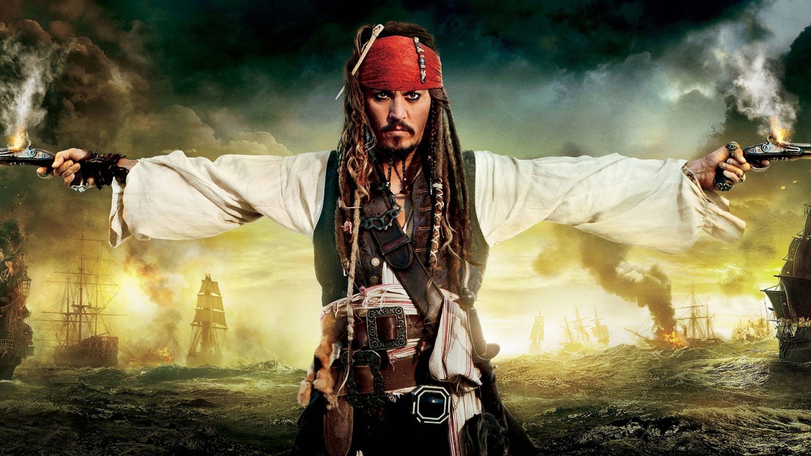 Johnny Depp è Jack Sparrow