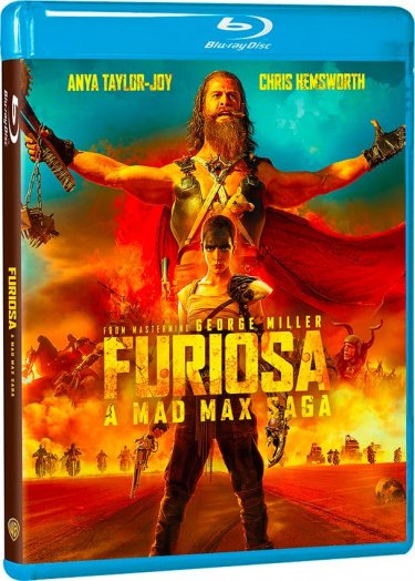 Furiosa Mad Max Saga Bluray Cover