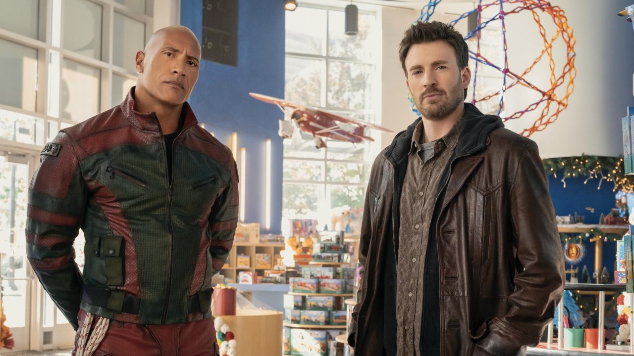 Dwayne Johnson e Chris Evans