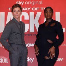 The Day of the Jackal: Eddie Redmayne e Lashana Lynch al photocall