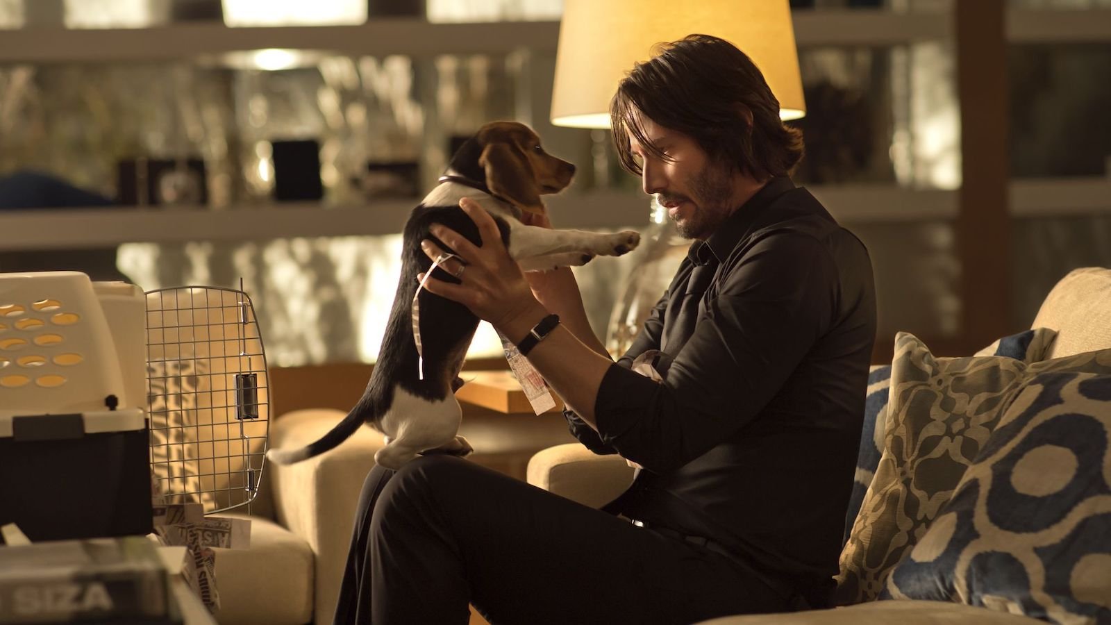 John Wick e il suo cucciolo di beagle