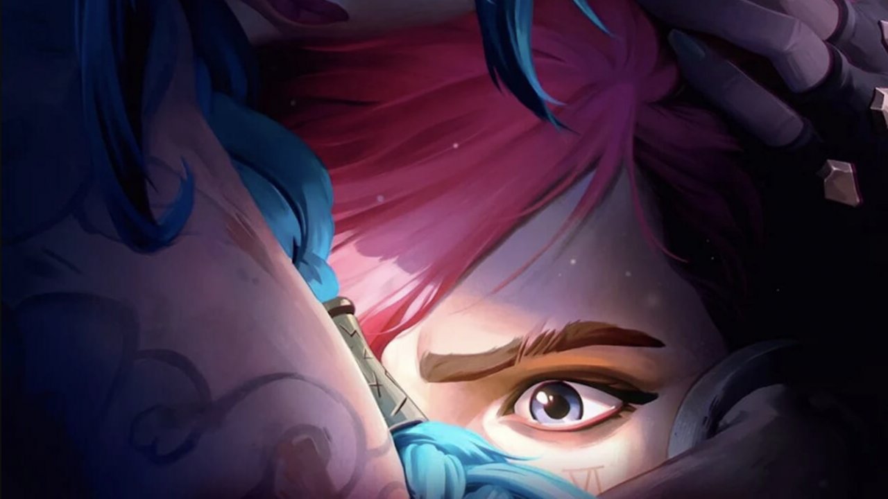 Gli occhi della protagonista di Arcane