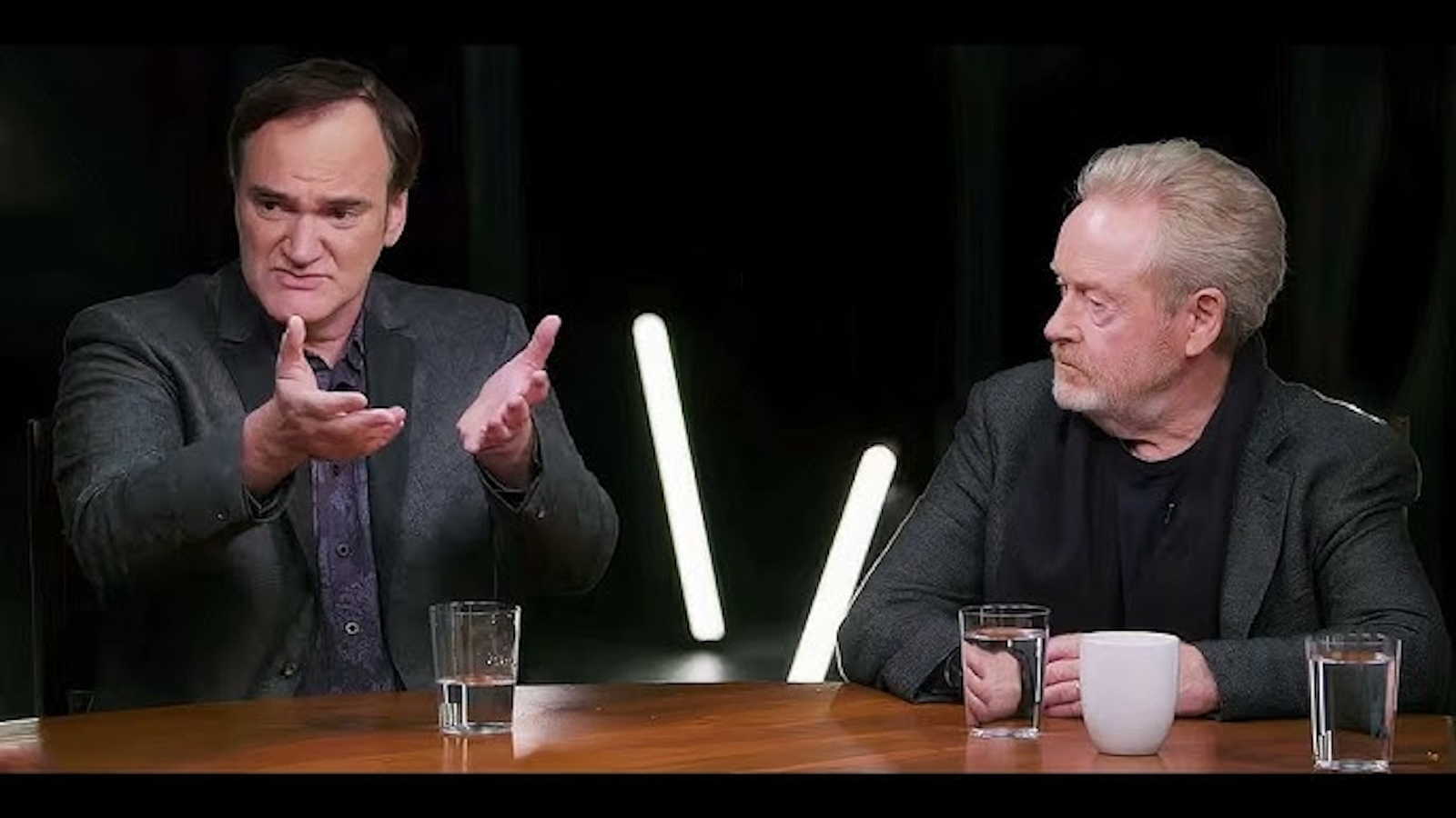 Quentin Tarantino e Ridley Scott