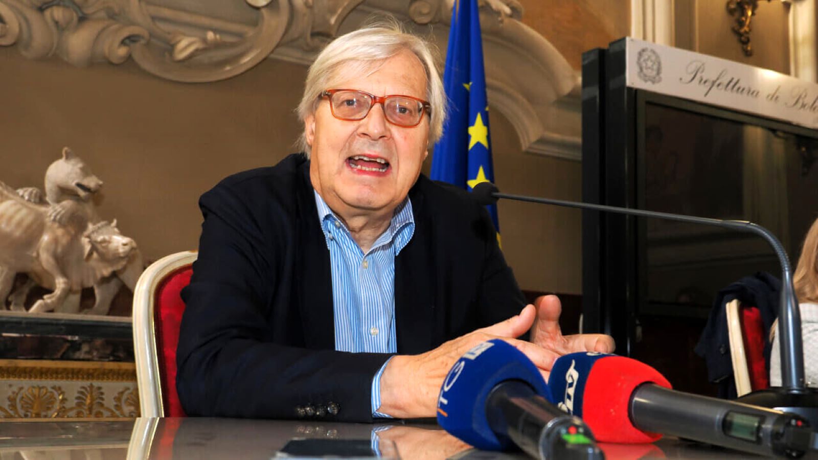 Una foto di Vittorio Sgarbi