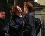 Zendaya e Robert Pattinson insieme nelle prime foto dal set di The Drama