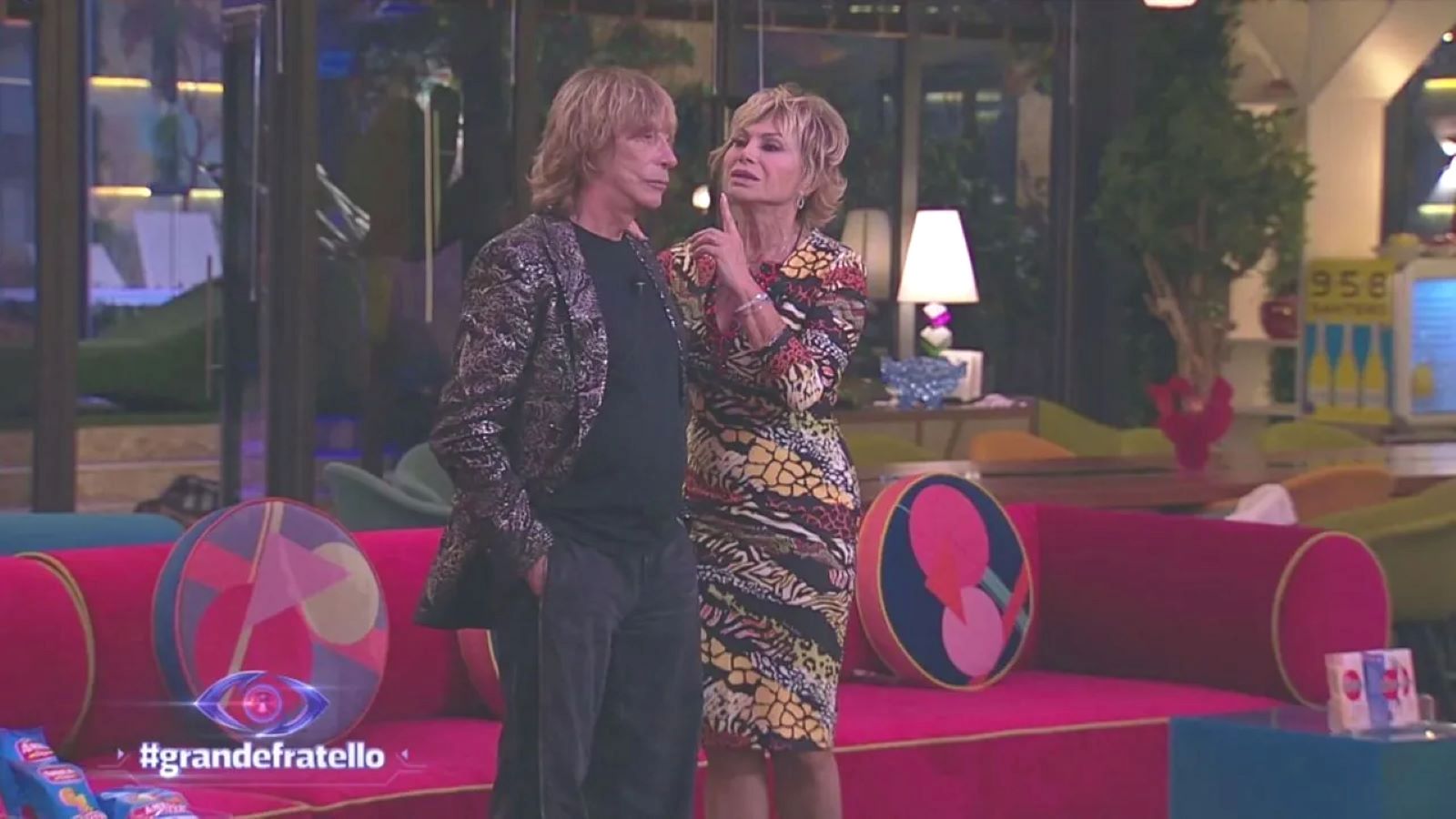 Carmen Russo ed Enzo Paolo Turchi al Grande Fratello