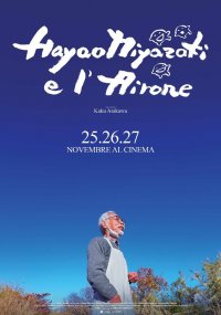 Locandina di Hayao Miyazaki e l'airone