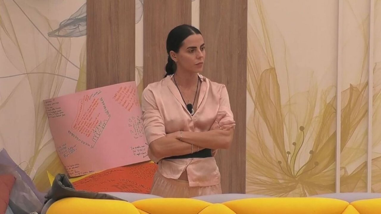 Shaiala Gatta mentre parla del confronto tra Helena e Lorenzo