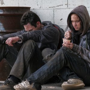 The Survivalist: una scena del film