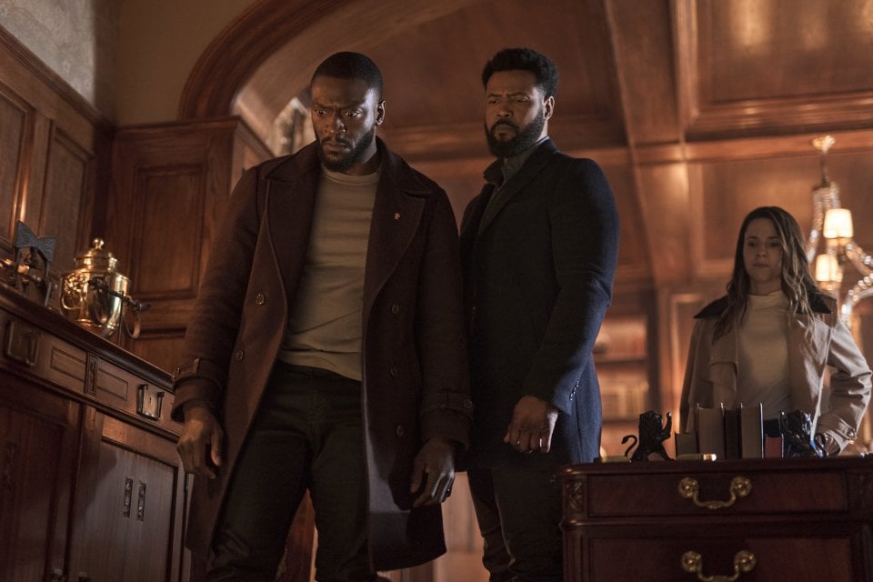 Alex Cross Aldis Hodge Isaiah Mustafa Alona Tal Scena Serie Tv Prime Video