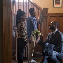 Alex Cross. Aldis Hodge in una sequenza della serie.