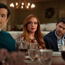 Our Little Secret: Ian Harding e Linsay Lohan in una sequenza