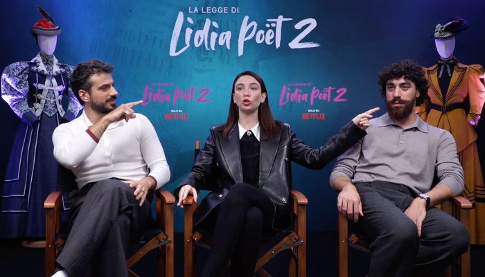La legge di Lidia Poët 2: intervista a Matilda De Angelis, Eduardo Scarpetta e Gianmarco Saurino