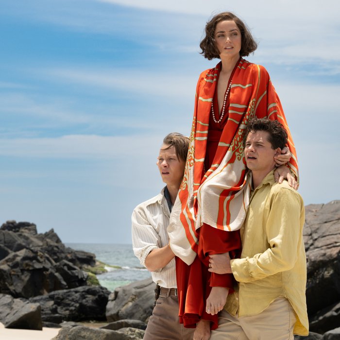 Eden: Felix Kammerer, Ana de Armas, Toby Wallace in una scena