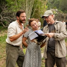 Eden: Ron Howard, Daniel Brühl, Sydney Sweeney sul set del film