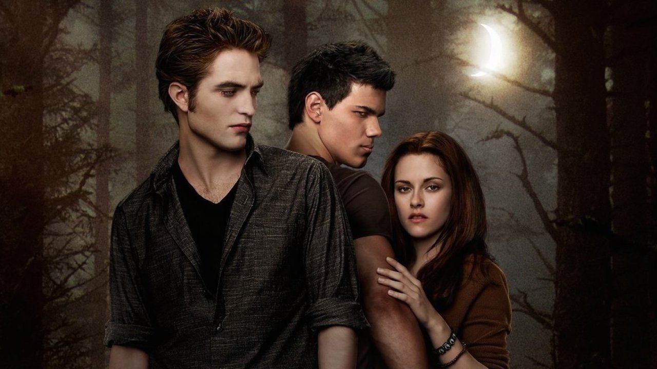I personaggi di Edward, Jacob e Bella di Twilight