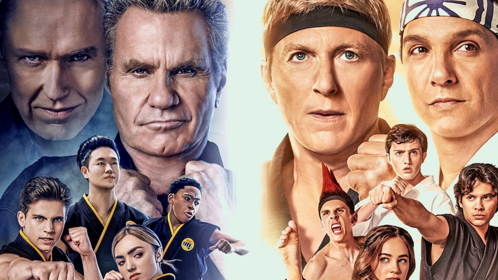 Cobra Kai è una delle recenti serie divise in due parti