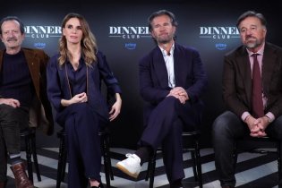 Dinner Club 3: intervista a Carlo Cracco, Emanuela Fanelli, Christian De Sica, Rocco Papaleo