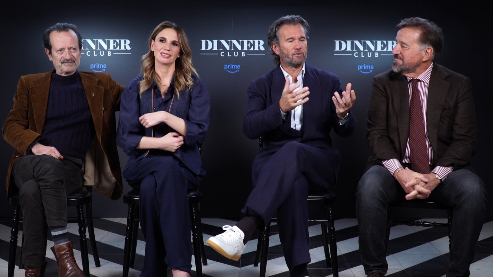 Carlo Cracco e i protagonisti di Dinner Club 3