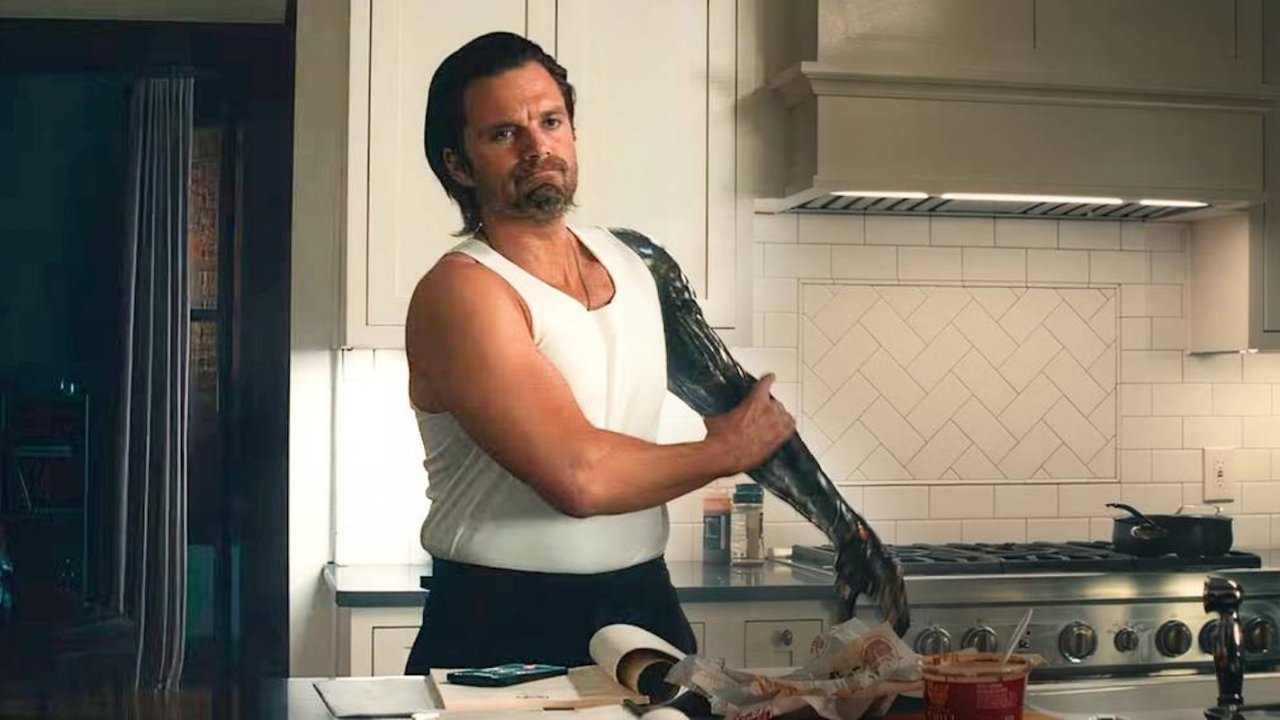 Bucky (Sebastian Stan) in una sequenza di Thunderbolts*