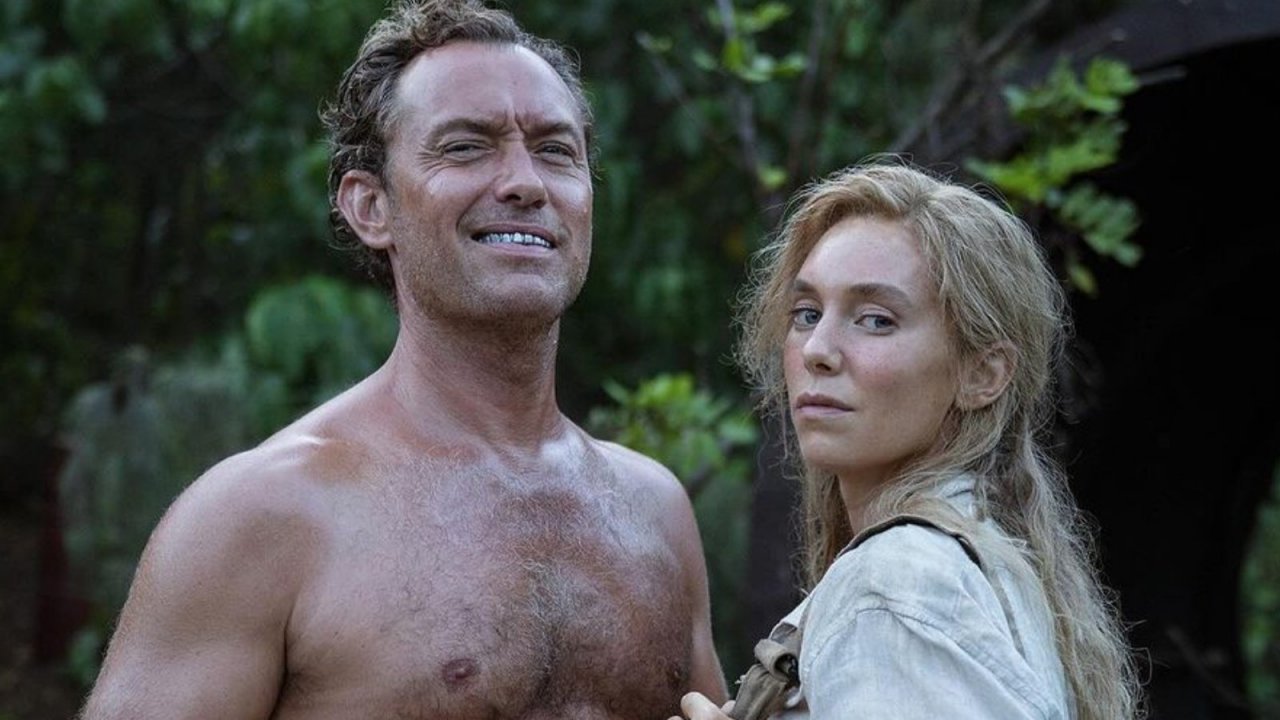Jude Law e Vanessa Kirby in un'immagine di Eden