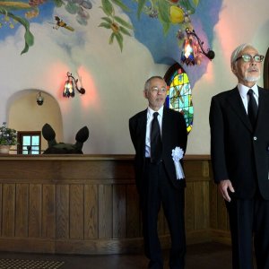 Hayao Miyazaki e l'airone: una scena del film