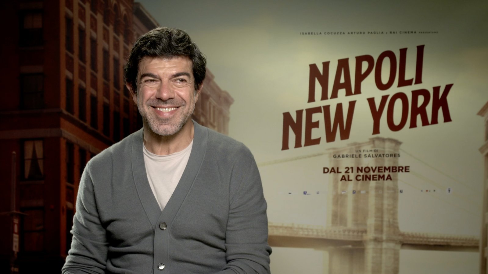 Pierfrancesco Favino presenta Napoli - New York