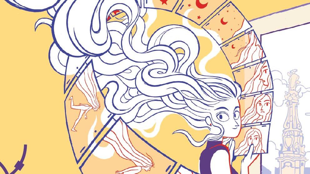 Un dettaglio del poster del FAN - Festival Animazione Napoli