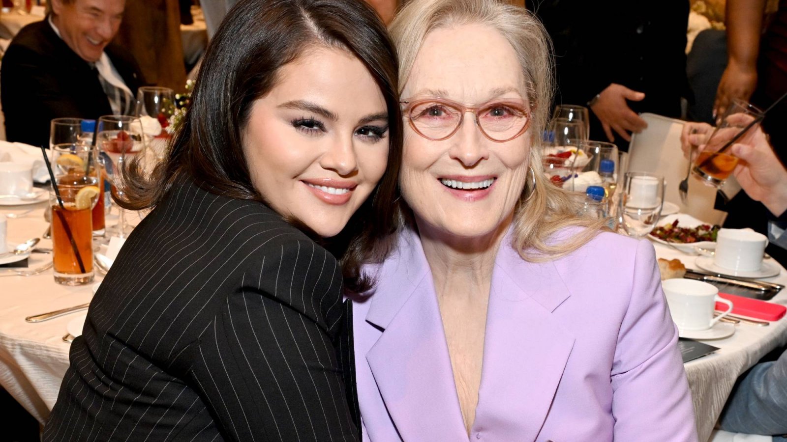 Selena Gomez e Meryl Streep insieme ad un evento