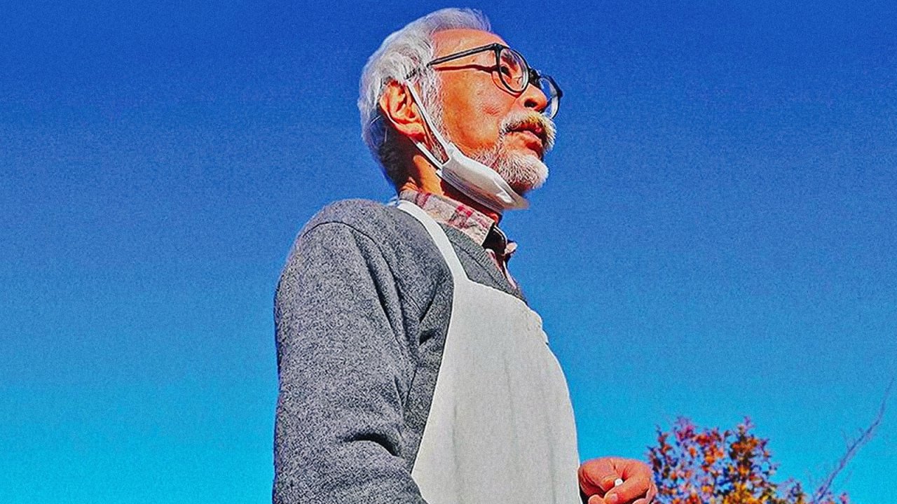 Hayao Miyazaki in un'immagine del documentario