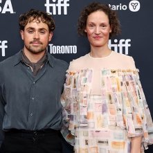 Went Up the Hill: Vicky Krieps, Dacre Montgomery in una foto al Torino Film Festival