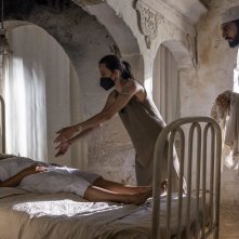Without Blood: Angelina Jolie, Salma Hayek e Matteo Angelucci sul set del film