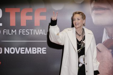 Sharone Stone Torino Film Festival Photcall