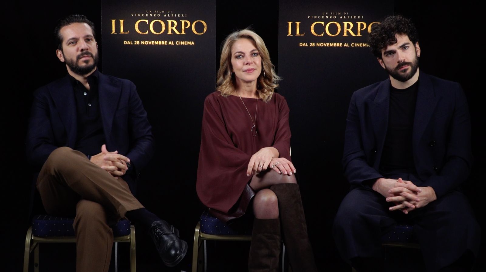 Vincenzo Alfieri, Claudia Gerini e Andrea Di Luigi