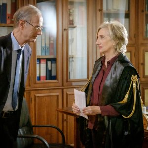 Libera. Roberto Citran e Lunetta Savino in una scena della serie.