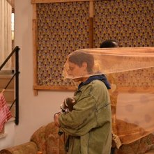 Nero: Susy Del Giudice durante una sequenza