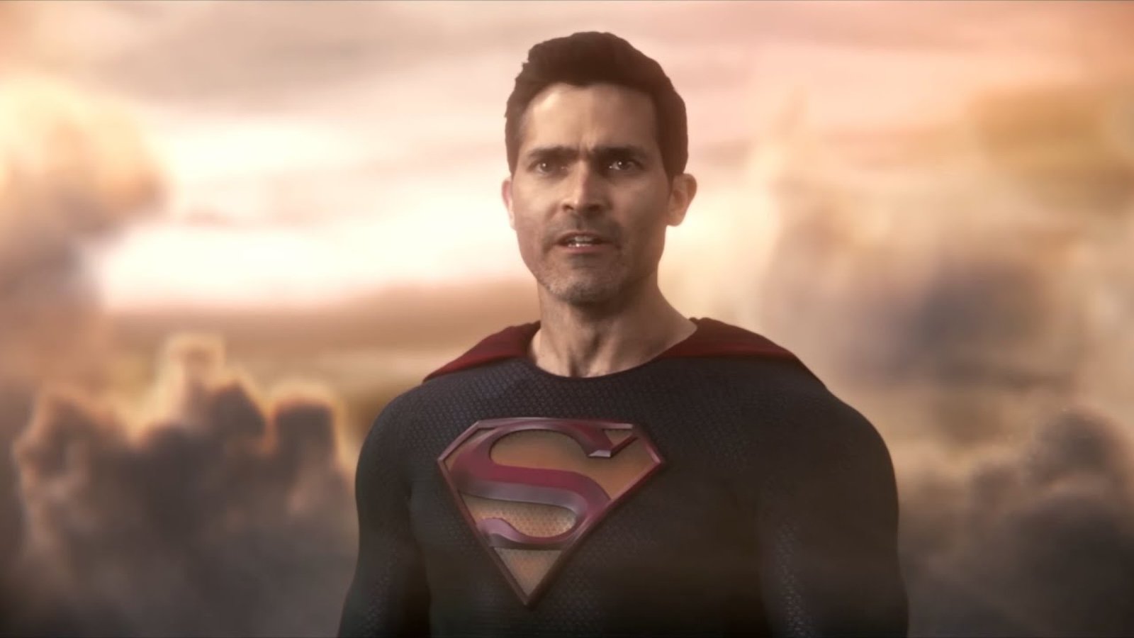 Tyler Hoechlin in un'immagine del trailer finale di Superman & Lois